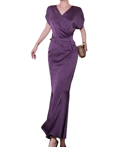 Burryco 2pc Top & Skirt Set In Purple