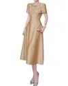 Burryco Midi Dress In Neutral