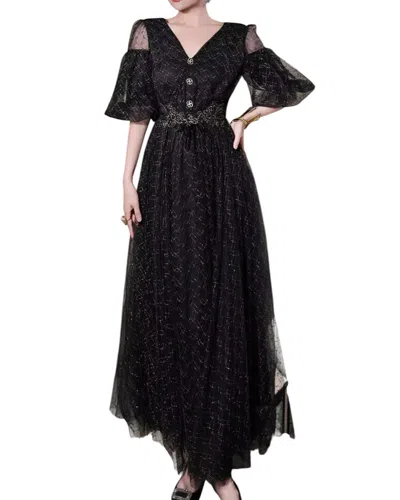 Burryco Brc By  Maxi Dress In Black