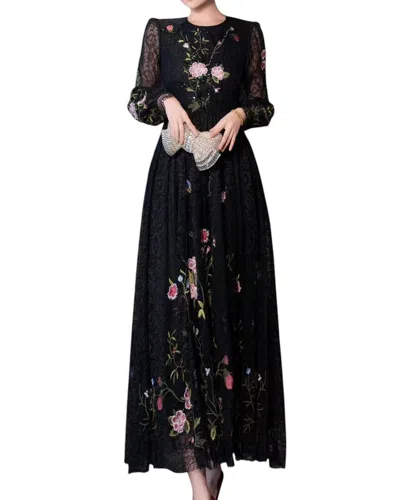Burryco Brc By  Maxi Dress In Black