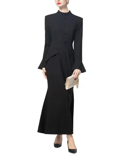 Burryco Brc By  Maxi Dress In Black