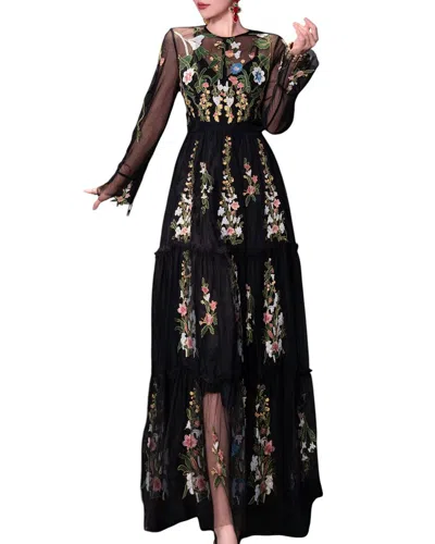 Burryco Brc By  Maxi Dress In Multi