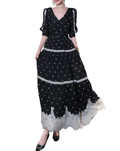 Burryco Brc By  Maxi Dress In Black
