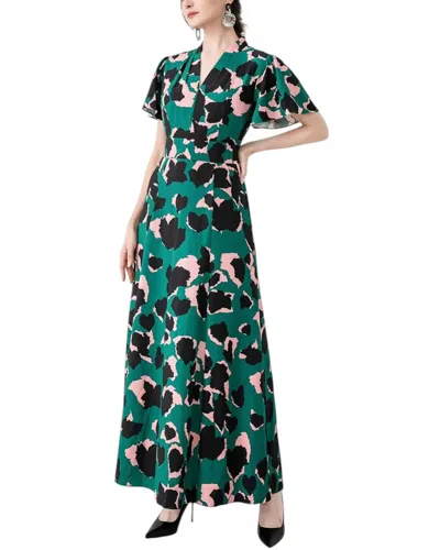 Burryco Brc By  Maxi Dress In Green