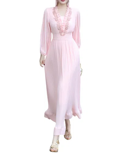 Burryco Brc By  Maxi Dress In Pink