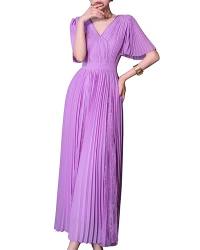 Burryco Brc By  Maxi Dress In Purple