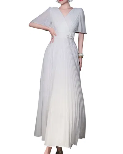 Burryco Brc By  Maxi Dress In White