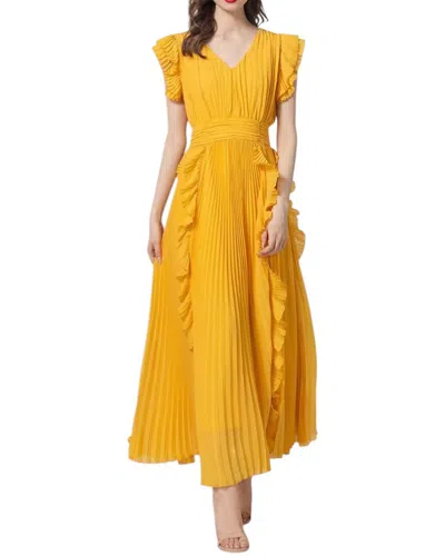 Burryco Brc By  Maxi Dress In Yellow