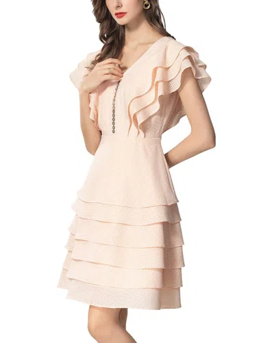 Burryco Brc By  Mini Dress In Neutral