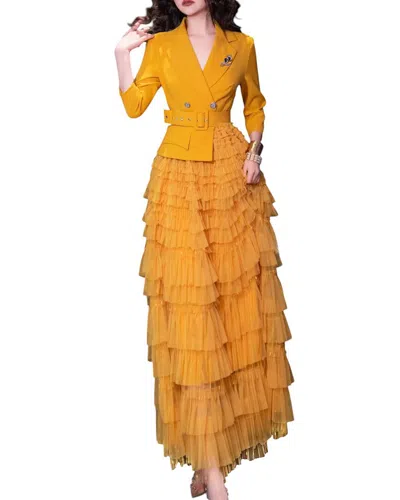 Burryco Dress In Yellow