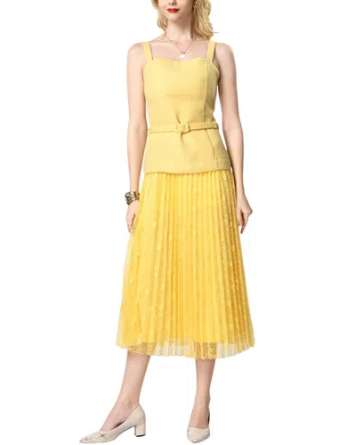 Burryco Dress In Yellow