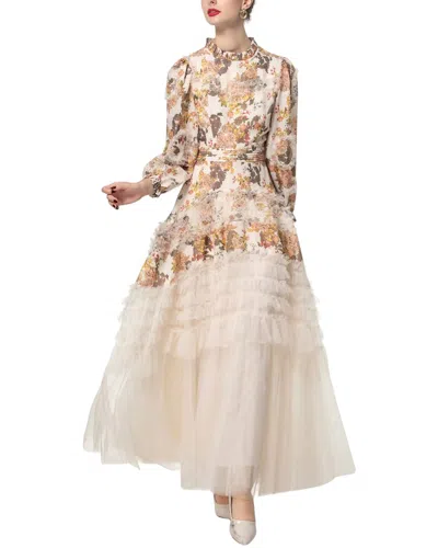 Burryco Maxi Dress In Neutral