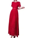 Burryco Maxi Dress In Red