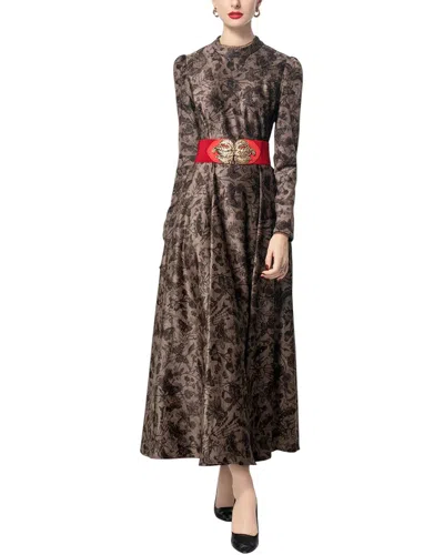 Burryco Maxi Dress In Brown