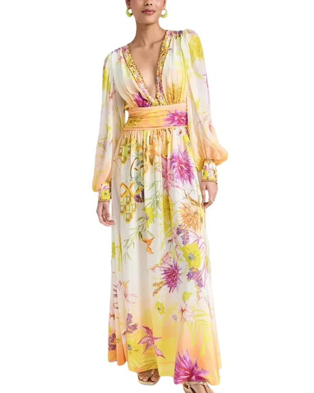 burryco maxi dress Burryco Maxi Dress In White