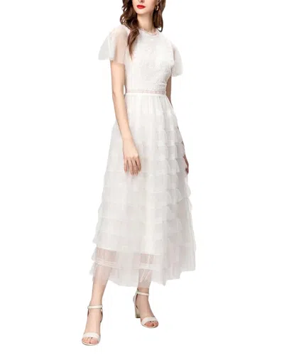 Burryco Maxi Dress In White