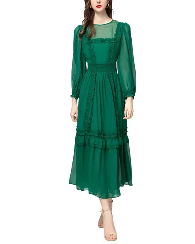 Burryco Maxi Dress In Green