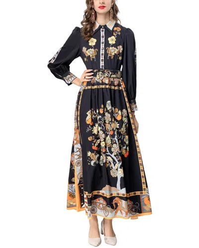 Burryco Maxi Dress In Multi