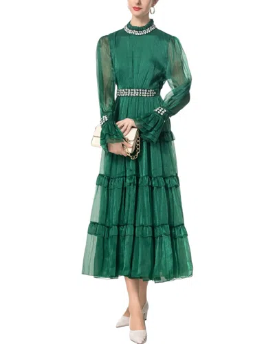 Burryco Maxi Dress In Green