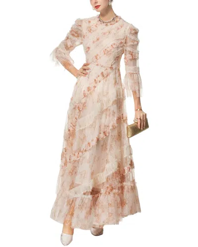 Burryco Maxi Dress In Beige