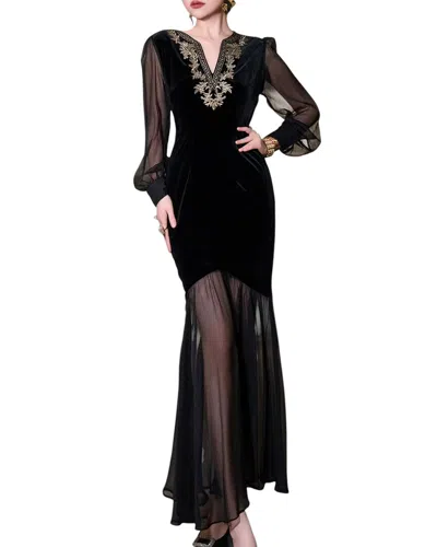 Burryco Maxi Dress In Black