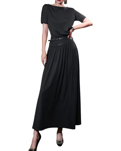 Burryco Maxi Dress In Black
