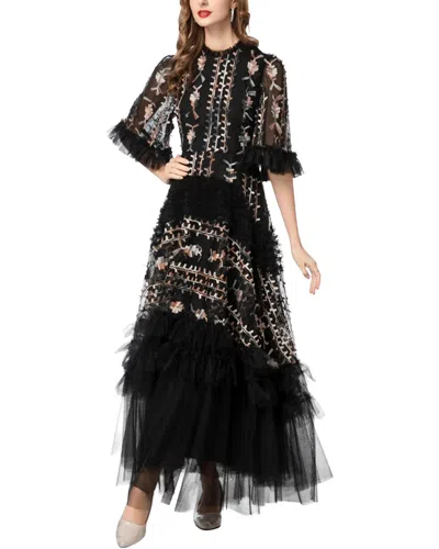 Burryco Maxi Dress In Black