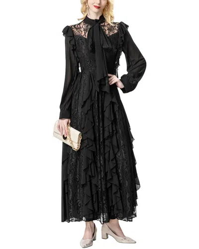 Burryco Maxi Dress In Black