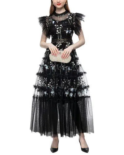 Burryco Maxi Dress In Black