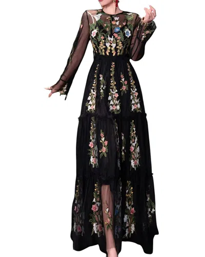 Burryco Maxi Dress In Black