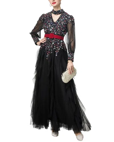 Burryco Maxi Dress In Black