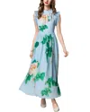 Burryco Maxi Dress In Blue