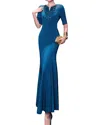 Burryco Maxi Dress In Blue