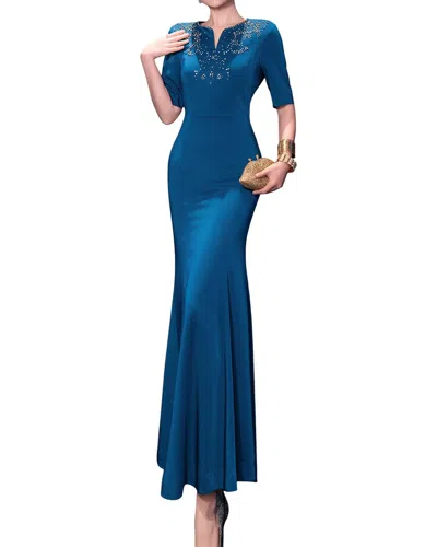 Burryco Maxi Dress In Blue