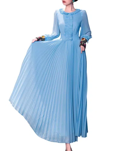 Burryco Maxi Dress In Blue