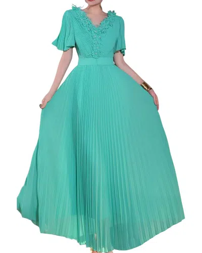 Burryco Maxi Dress In Blue