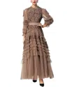 Burryco Maxi Dress In Brown