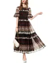 Burryco Maxi Dress In Brown