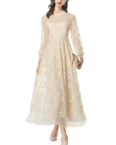 Burryco Maxi Dress In Gray