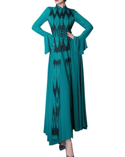 Burryco Maxi Dress In Green