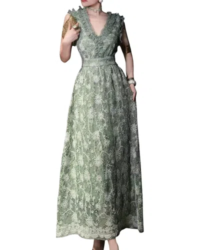 Burryco Maxi Dress In Green