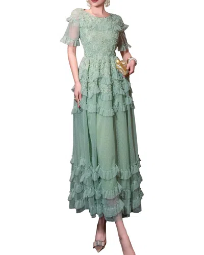 Burryco Maxi Dress In Green