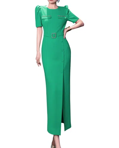 Burryco Maxi Dress In Green