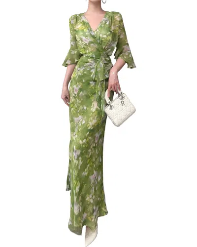 Burryco Maxi Dress In Green