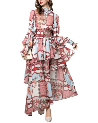 Burryco Maxi Dress In Multi