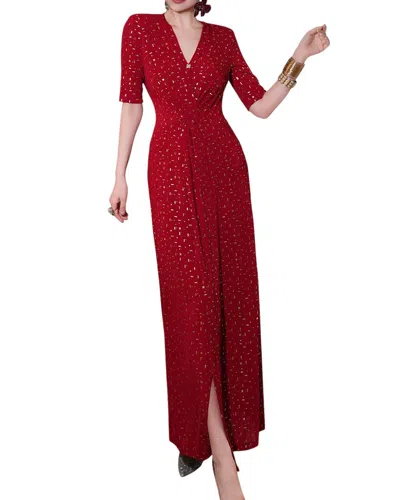 Burryco Maxi Dress In Red