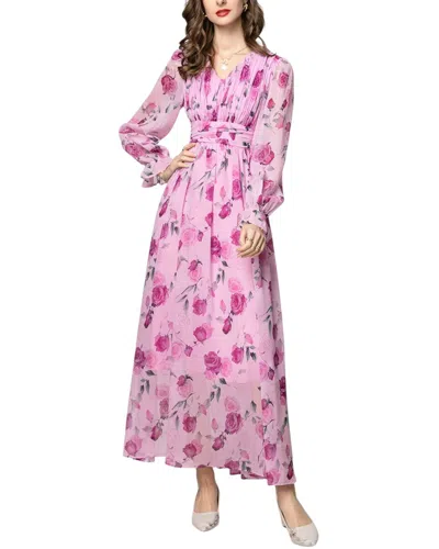 Burryco Maxi Dress In Pink