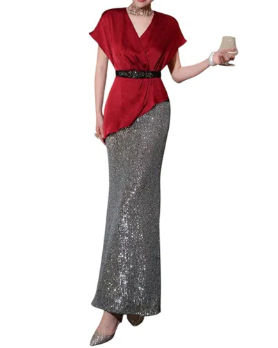 Burryco Maxi Dress In Multi