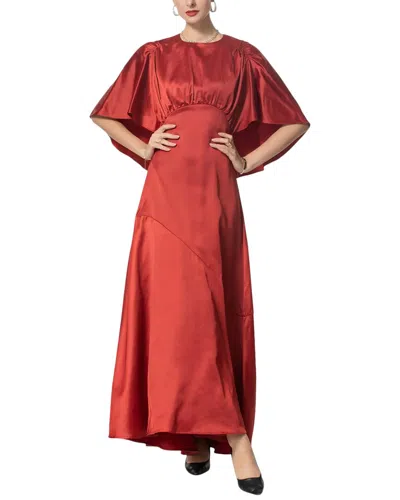 Burryco Maxi Dress In Red