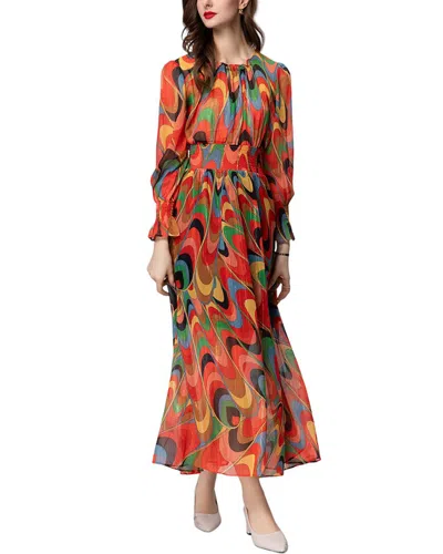 Burryco Maxi Dress In Multi